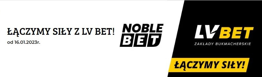 Noblebet łączy się z LV BET!